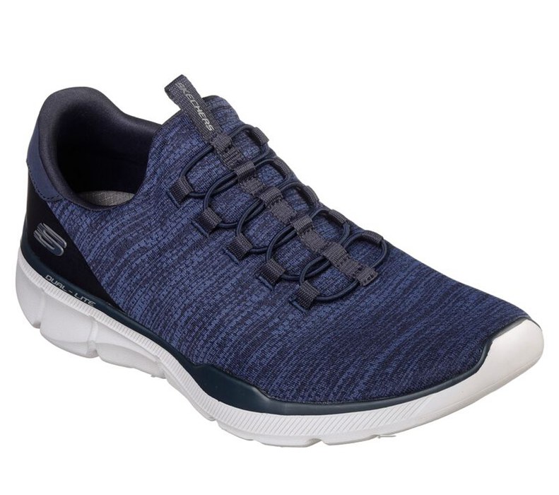 Skechers Herr Marinblå Slip On - Relaxed Fit: Equalizer 3.0 - Emrick - Sverige (AMEBQ-1340)